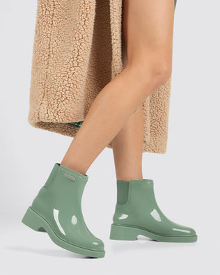 Product element, title Chelsea Boot in Green
 price $39.60