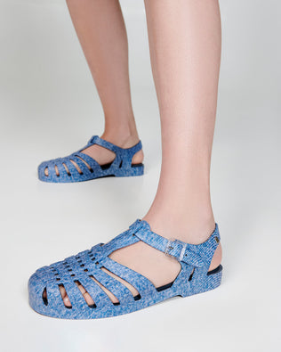 Product element, title Possession in Blue Jeans
 price $47.40
