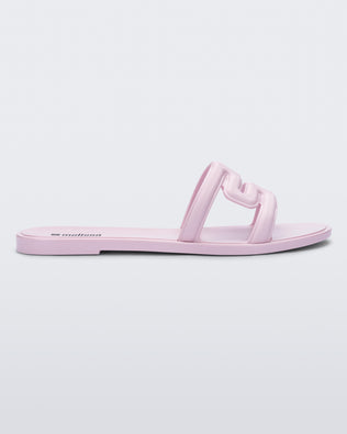 Product element, title M Slide in Light Pink
 price $59.00