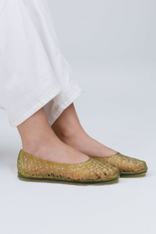 Product element, title Possession Ballerina in Green
 price $79.00