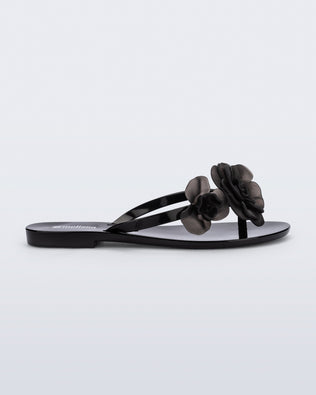 Product element, title Harmonic Petals in Black
 price $65.00