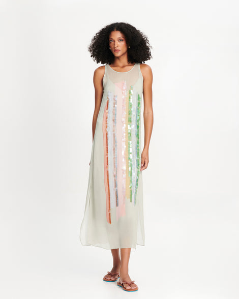 maxi dress with flip flops Flip Flop Airflow in Brown/Blue