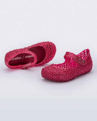Product element, title Campana in Glitter Red
 price $65.00