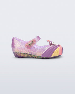 Product element, title Ultragirl Unicorn in Glitter Lilac
 price $55.00