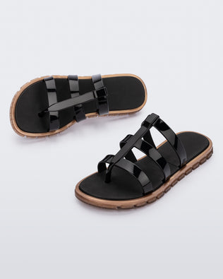 Product element, title Path Slide in Black/Gold
 price $34.50