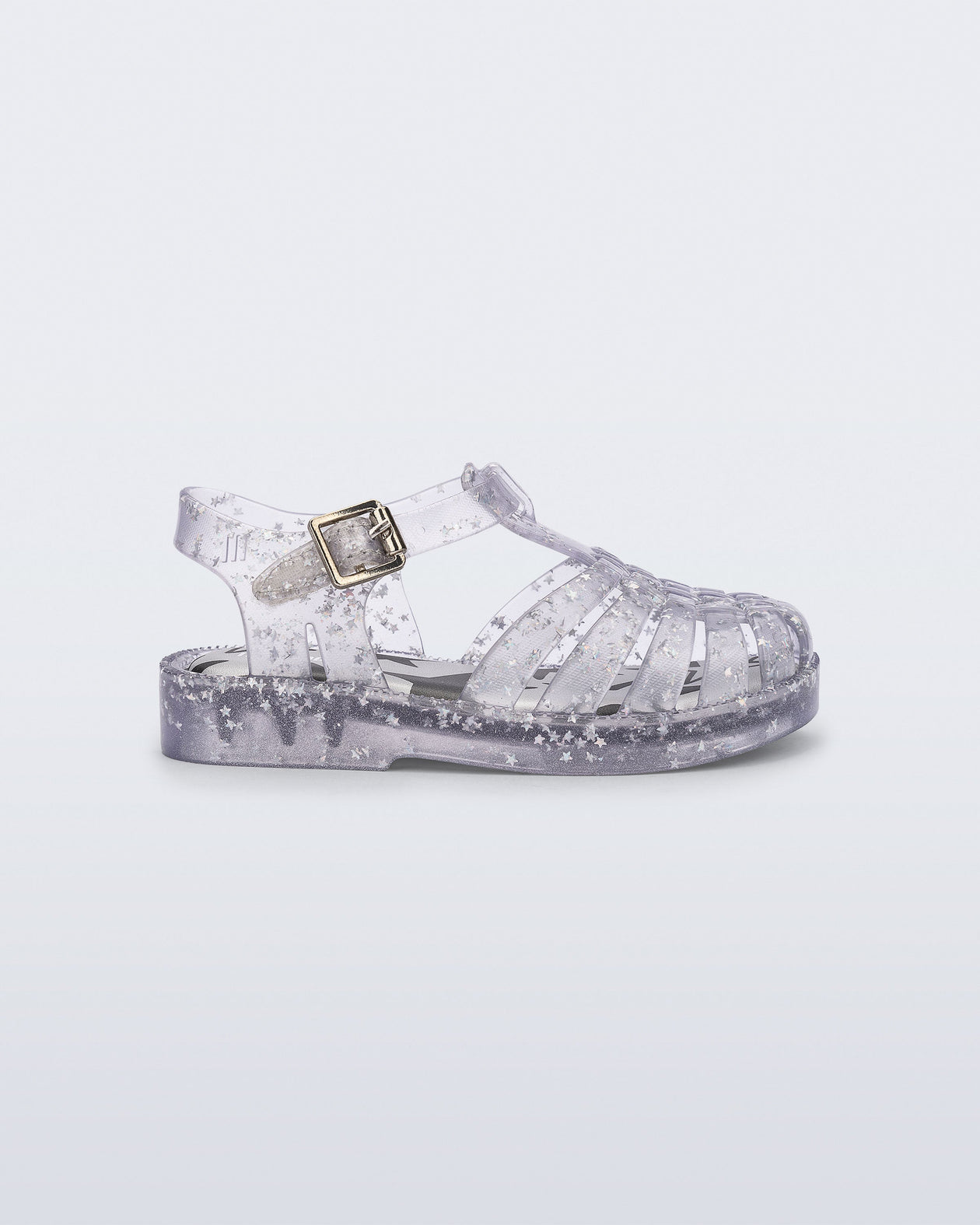 Possession Sandal in Starry Clear for Babies Mini Melissa Shoes US