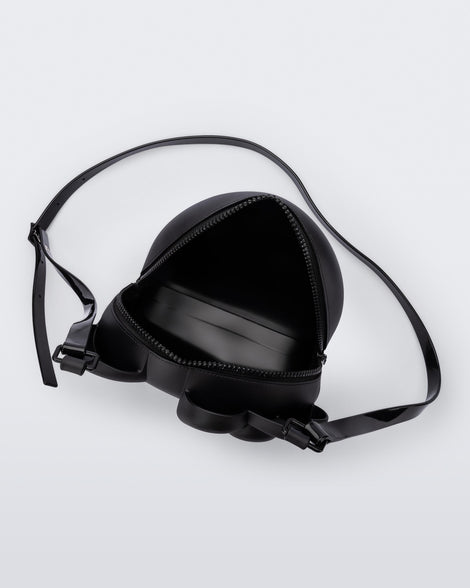 Back view of a black Hello Kitty + Friends Cute Bag