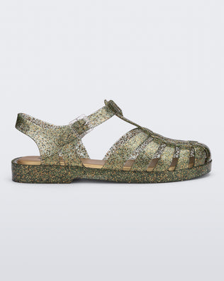Product element, title Possession in Glitter Green
 price $79.00