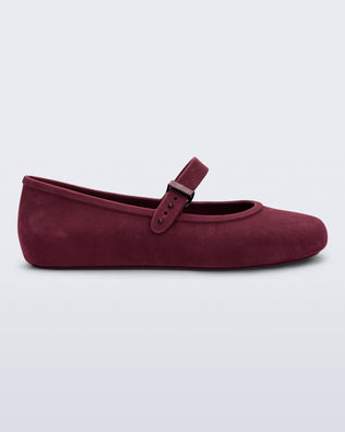Product element, title Soft Ballerina Velvet in Red
 price $47.40