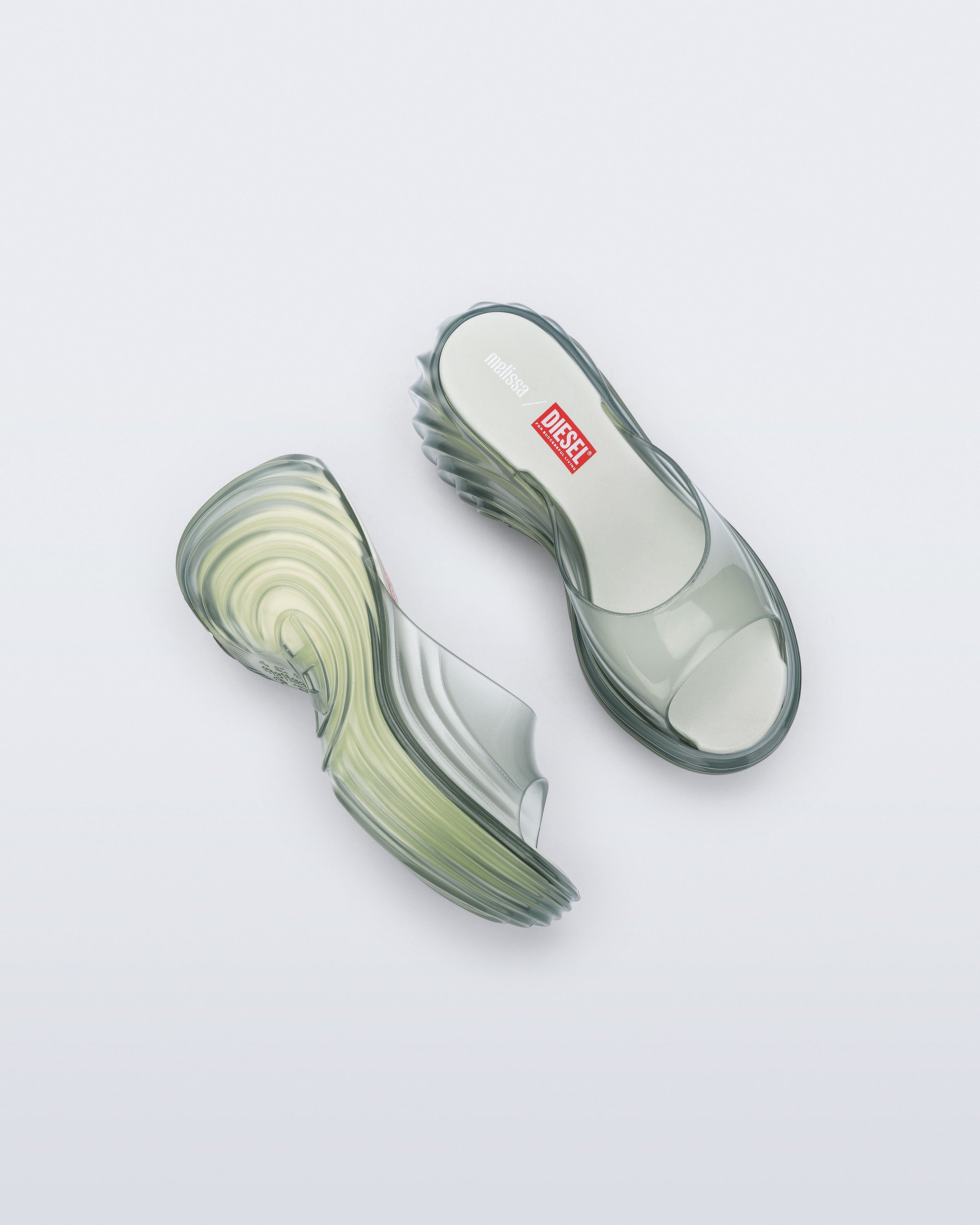 Quantum Platform Sandal in Light Blue | Melissa Shoes US