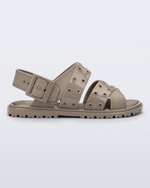 Lock Sandal in Beige | Melissa Shoes US