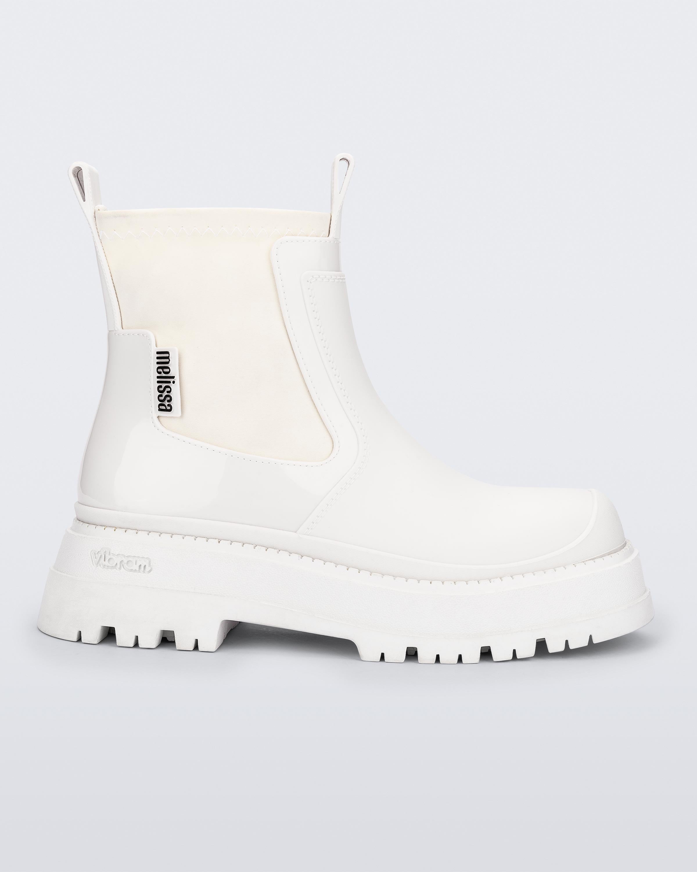 Drip Boot in White – Melissa Shoes