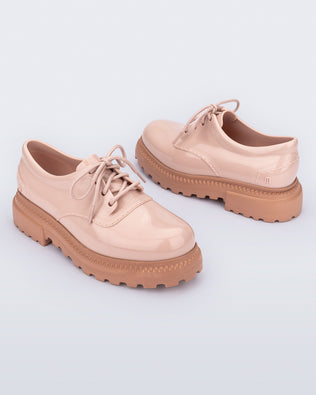 Product element, title Charlotte in Pink/Brown
 price $54.50