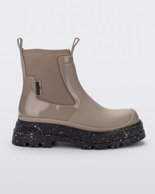 Product element, title Drip Boot in Biege/Black
 price $249.00