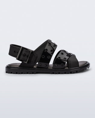 Product element, title Lock Sandal in Black
 price $39.50