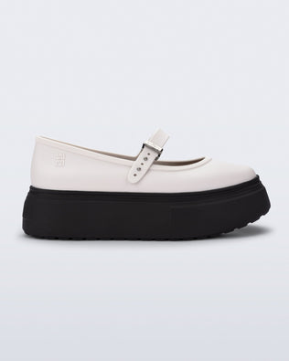 Product element, title Soft Ballerina Platform in Black/White
 price $119.00