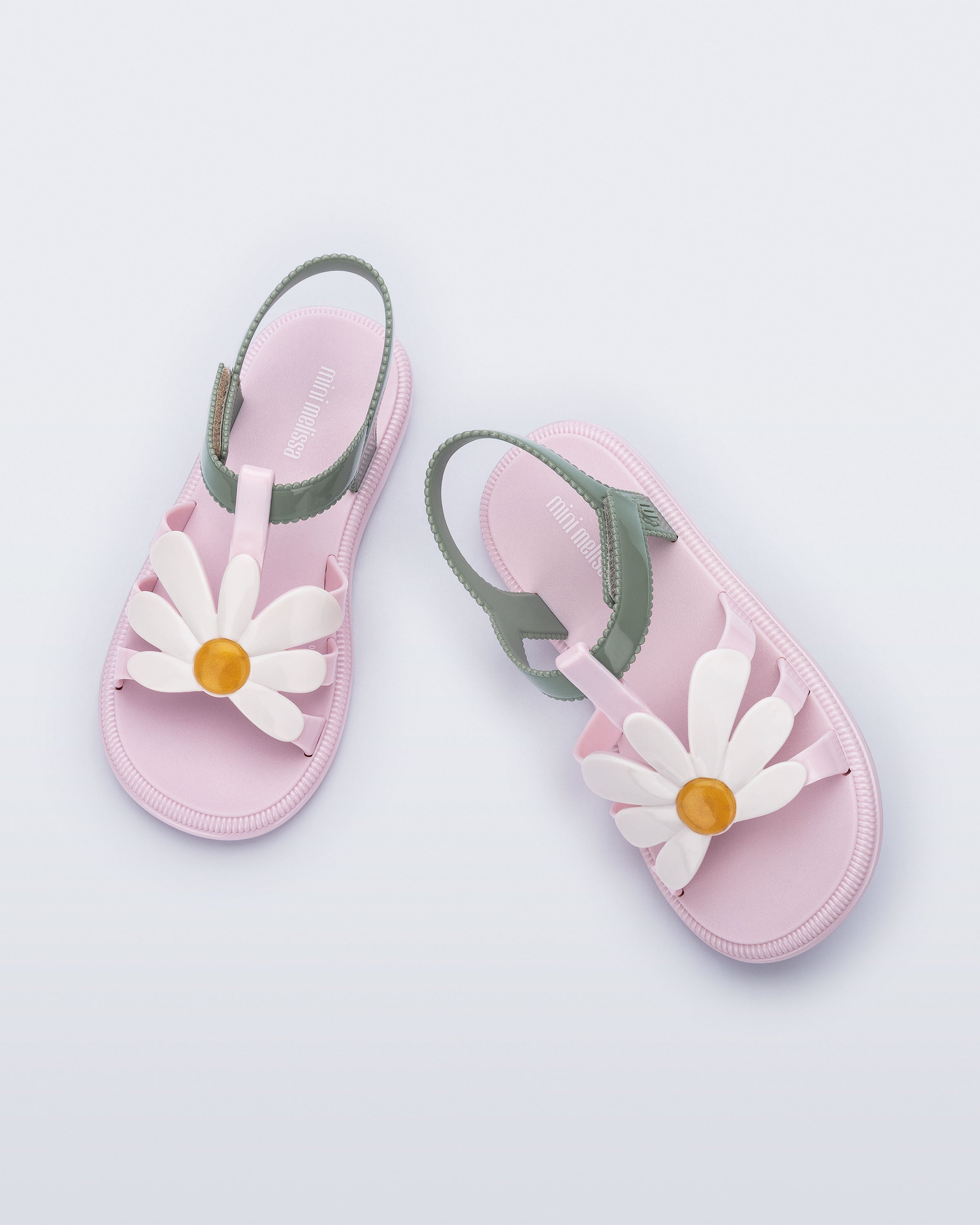 Hip Bloomy Sandal in Pearly Brown for Kids | Mini Melissa Shoes US