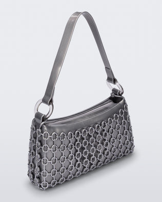Product element, title Hoop Bag in Silver
 price $39.60