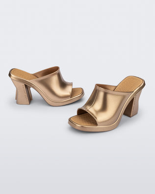 Product element, title Mule in Gold
 price $295.00