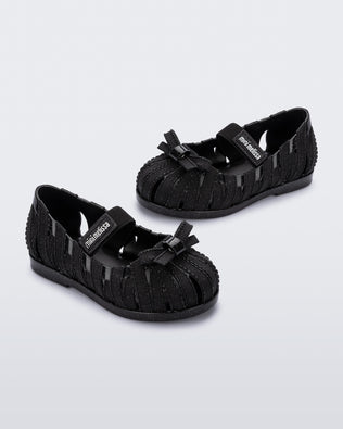 Product element, title M Lover Ballerina in Glitter Black
 price $39.00