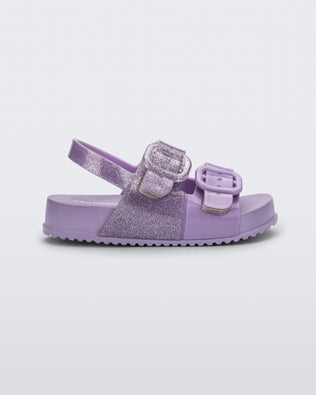 Product element, title Cozy in Lilac Glitter
 price $27.00