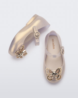 Product element, title Sweet Love Butterfly in Pearly Gold
 price $33.00