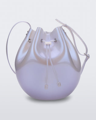 Product element, title Sac Bag in Pearly Blue
 price $119.00