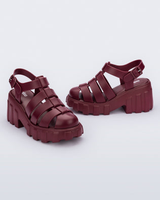 Product element, title Megan in Maroon
 price $83.40