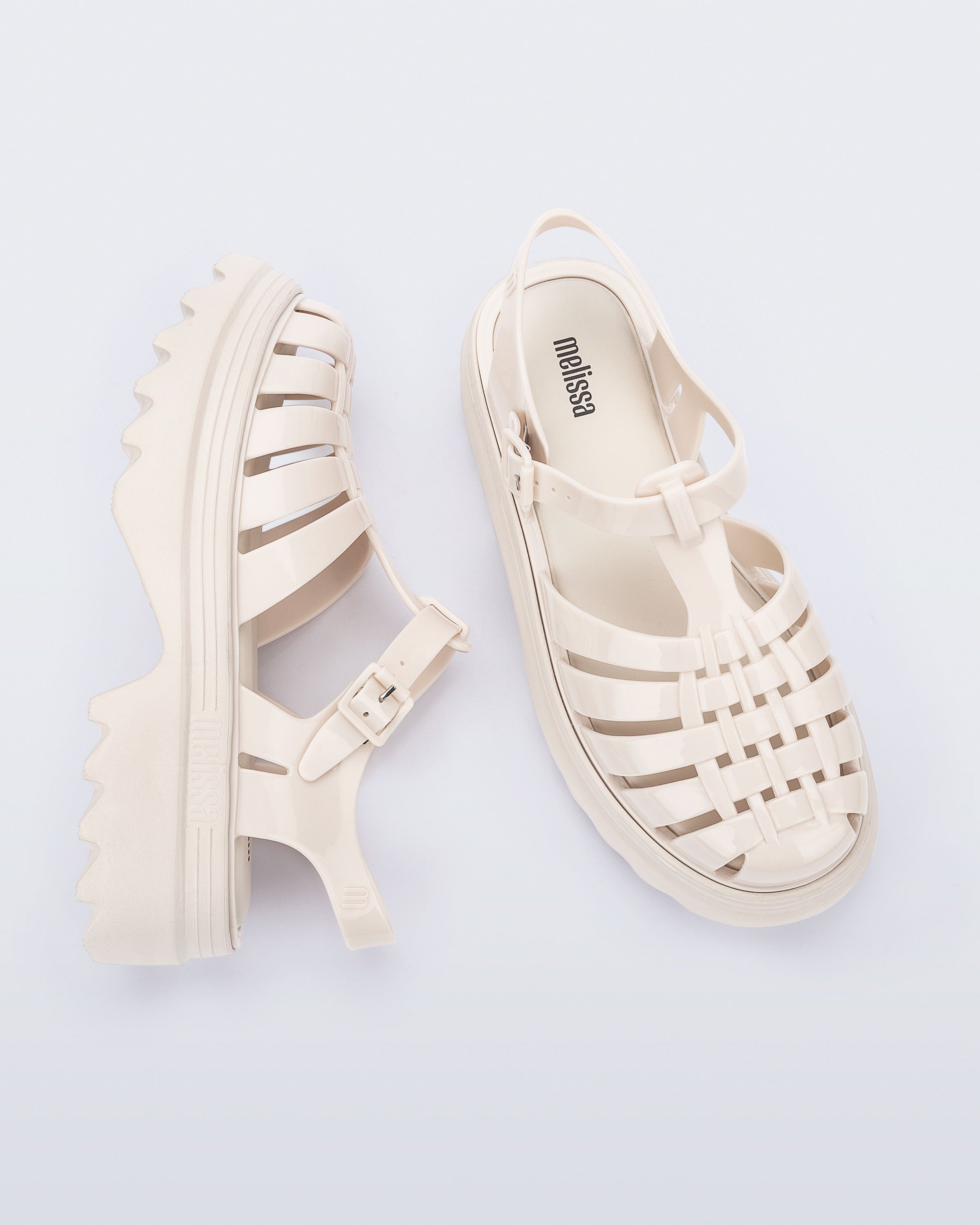 Kick Off Lace Platform in Blue | Melissa Shoes US