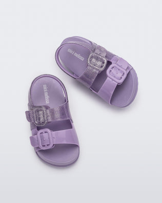 Product element, title Cozy in Lilac Glitter
 price $27.00