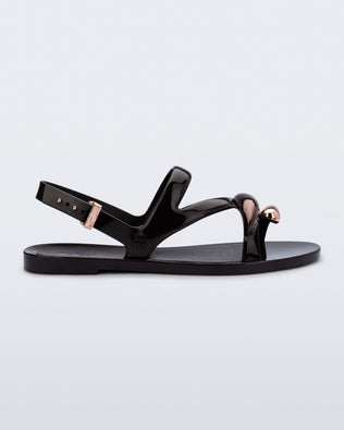 Product element, title Iris Sandal in Brown/Metallic
 price $69.00