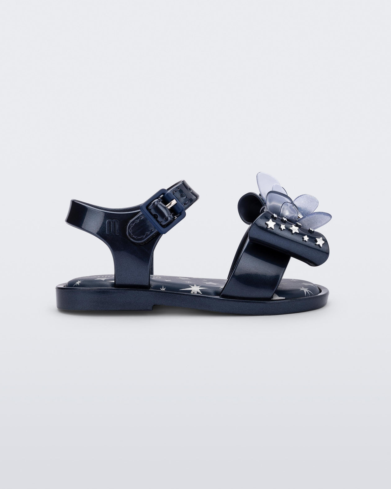 Mar Sandal Star in Blue for Babies Mini Melissa Shoes