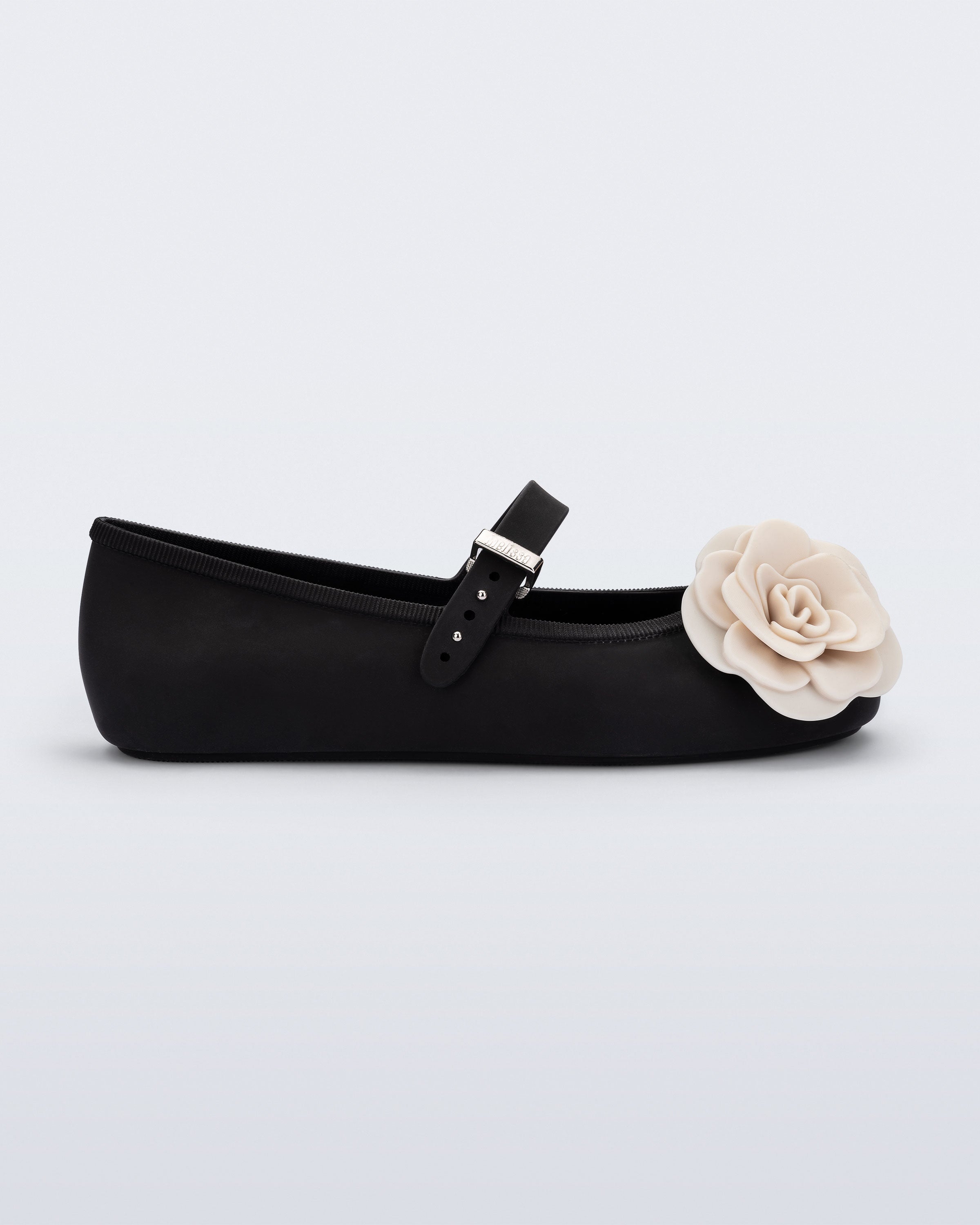 Soft Ballerina Platform in Black/White | Melissa Shoes US