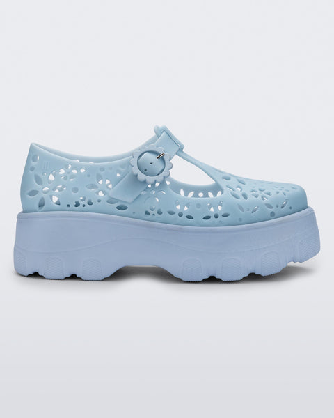 Kick Off Lace Platform in Blue | Melissa Shoes US
