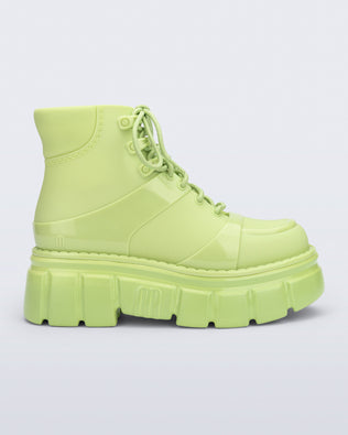 Product element, title Rebel Boot in Green
 price $83.40