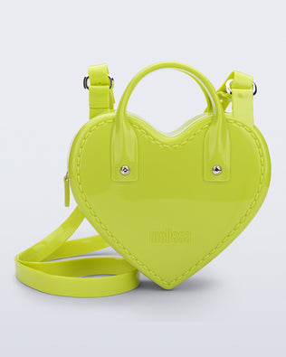Product element, title Heartbeat Bag in Green
 price $35.60