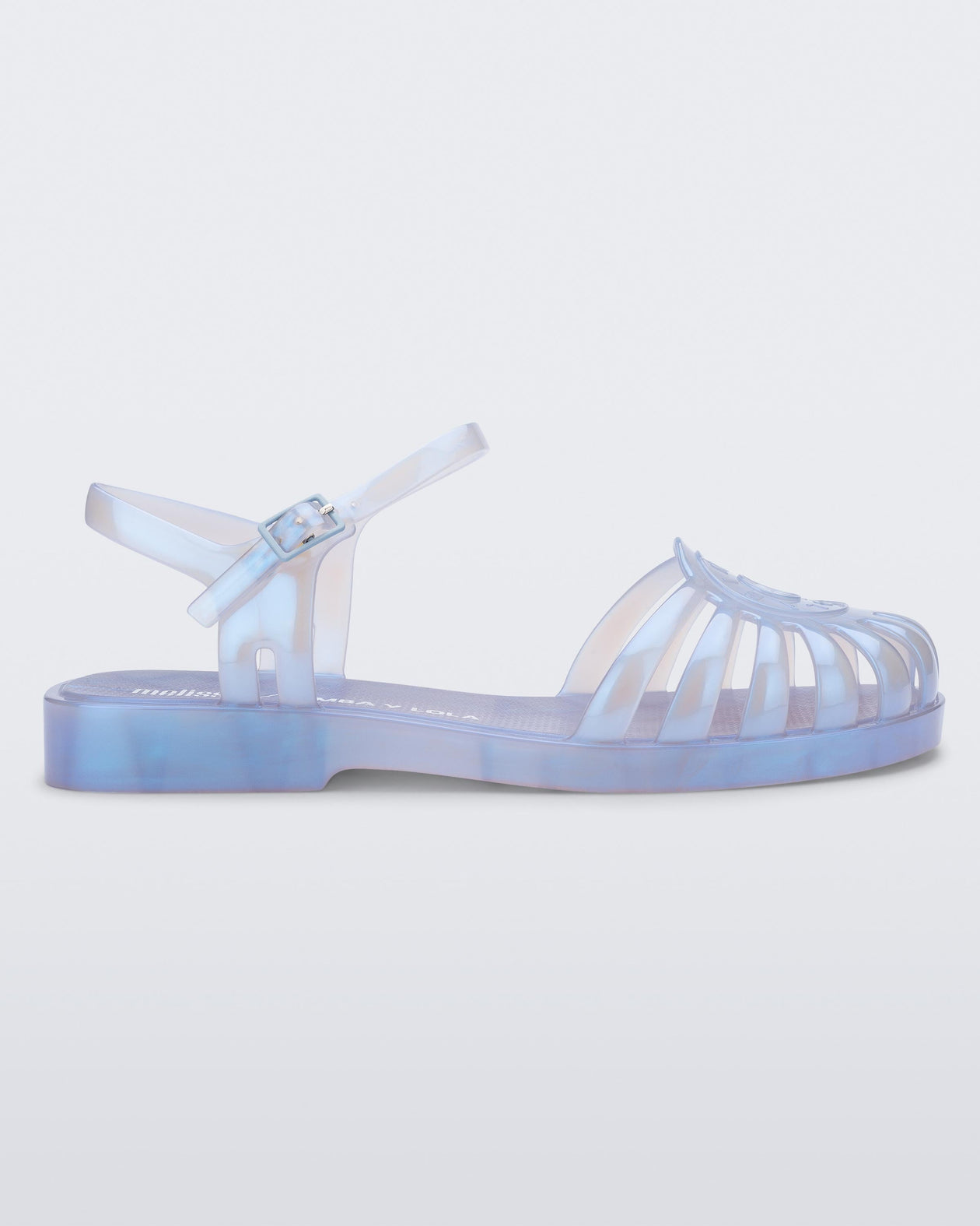 Jelly Beach Sandal in Pearly Blue Melissa Shoes