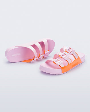 Product element, title Cozy Stripes in Pink/Orange
 price $41.40