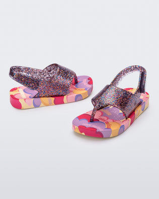 Product element, title Shiny in Purple Glitter
 price $24.50