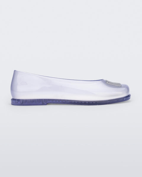Ruby Flat in Clear Melissa Shoes US