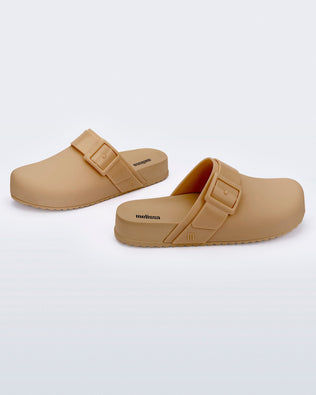 Product element, title Cozy Clog in Dark Beige
 price $79.00