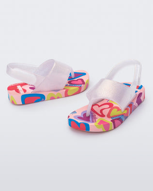 Product element, title Shiny in Pink Glitter
 price $24.50