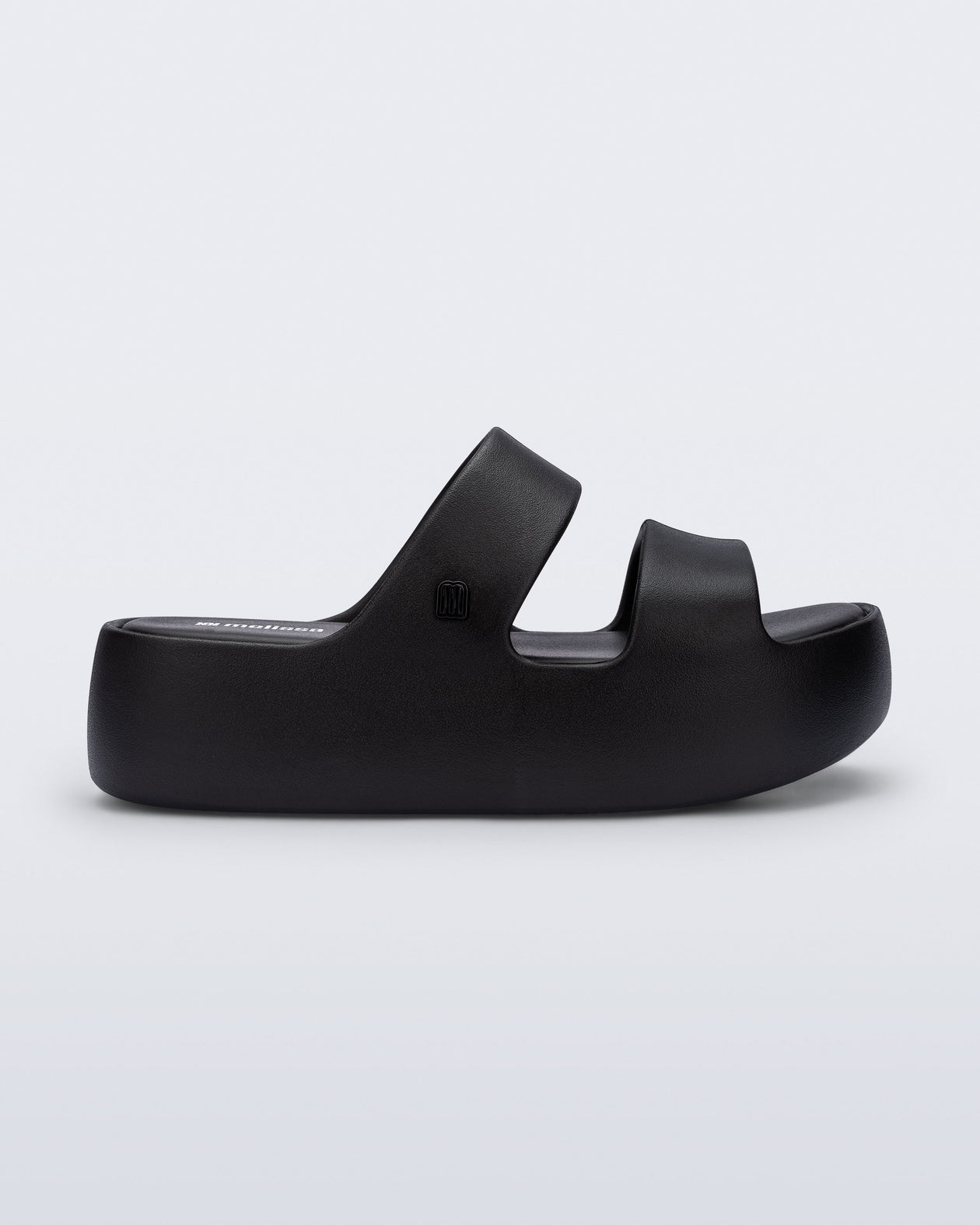 Side view of a black Free Line Platform slide