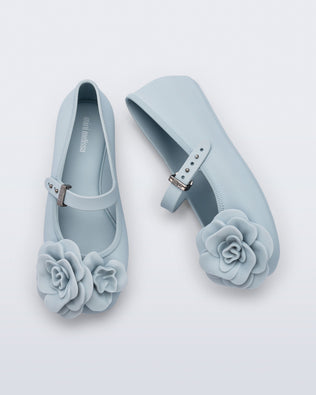 Product element, title Soft Ballerina Petals in Light Blue
 price $69.00
