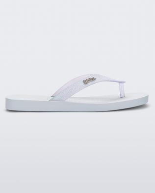 Product element, title Sun Long Beach in White/Glitter Clear
 price $39.00
