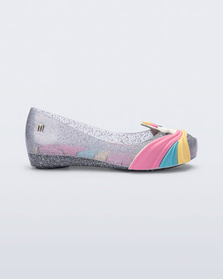 Product element, title Ultragirl Unicorn in Glitter Clear/Pink
 price $59.00