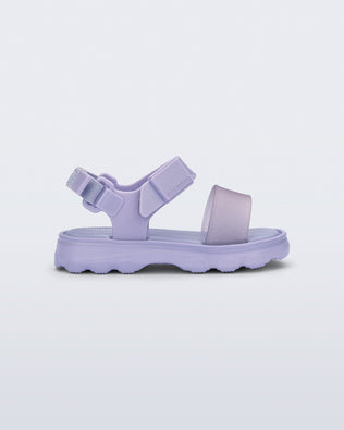 Product element, title Kick Off Sandal in Lilac/Glitter
 price $55.30