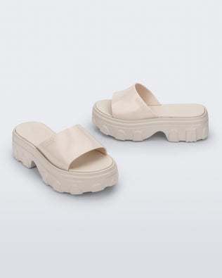 Product element, title Ella Slide in Beige
 price $41.40