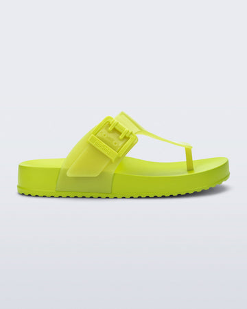 Cozy Flip Flop in Green | Melissa Shoes US