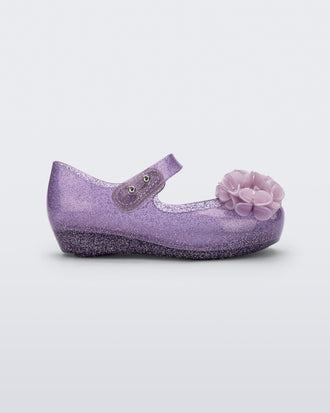 Product element, title Ultragirl Springtime in Lilac/Glitter
 price $55.00